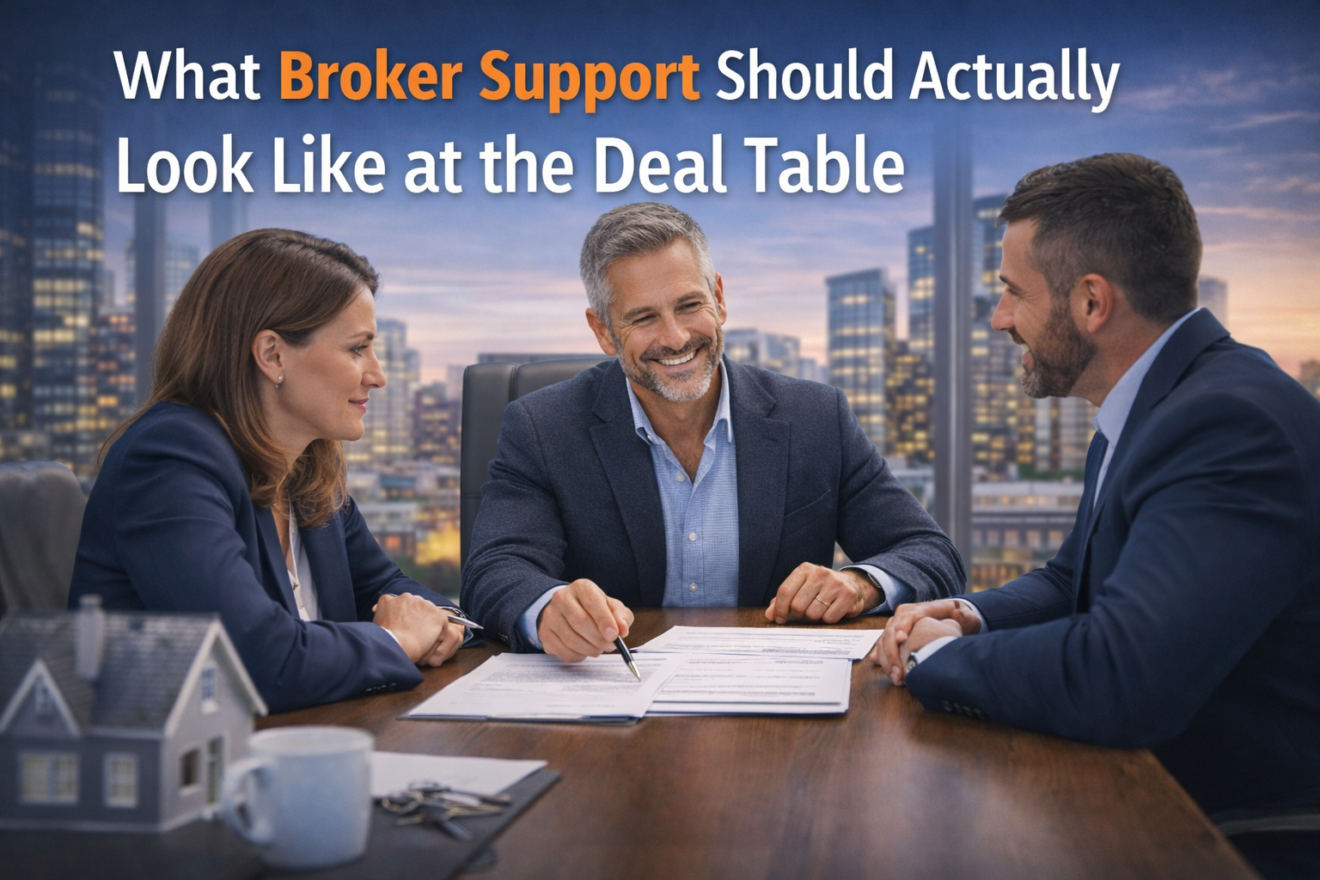 What Broker Support Should Actually Look Like at the Deal Table